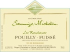Domaine Saumaize-Michelin Pouilly-Fuisse Les Ronchevats (1.5 Liter Magnum) 2017  Front Label
