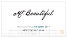 Mt. Beautiful Riesling 2017  Front Label