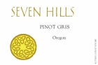 Seven Hills Winery Oregon Pinot Gris 2008  Front Label