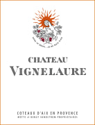 Chateau Vignelaure Coteaux d'Aix en Provence Rose 2018  Front Label