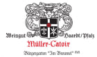 Muller-Catoir Burgergarten Im Breumel Riesling Grosses Gewachs 2020  Front Label
