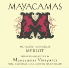 Mayacamas Merlot 2020  Front Label