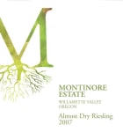 Montinore Estate Almost Dry Riesling 2007  Front Label