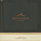 Brick Barn Reserve Cabernet Franc  2016 Front Label
