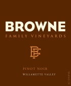 Browne Family Vineyards Pinot Noir 2020  Front Label