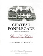 Chateau Fonplegade  2020  Front Label