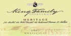 King Family Vineyards Meritage 2007  Front Label