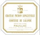 Chateau Pichon Longueville Comtesse de Lalande (6 Bottles in OWC) 2019  Front Label