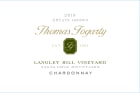Thomas Fogarty Langley Hill Chardonnay 2013 Front Label