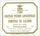 Chateau Pichon Longueville Comtesse de Lalande (wine stained label) 1994  Front Label