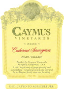 Caymus Napa Valley Cabernet Sauvignon (375ML half-bottle) 2020  Front Label