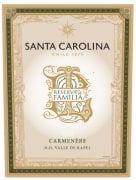 Santa Carolina Reserva de Familia Carmenere 2018  Front Label