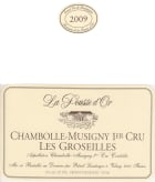 Domaine de la Pousse d'Or Chambolle-Musigny Les Groseilles Premier Cru 2009  Front Label