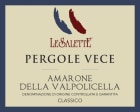 Le Salette Pergole Vece Amarone 2015  Front Label