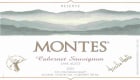 Montes Reserva Cabernet Sauvignon 2001  Front Label