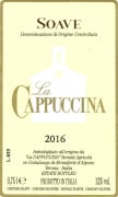 La Cappuccina Soave 2016 Front Label