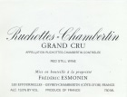 Frederic Esmonin Ruchottes-Chambertin Grand Cru (1.5 Liter Magnum) 2016  Front Label