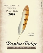 Raptor Ridge Pinot Gris 2018  Front Label