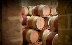 Clos Lunelles Barrels Winery Image