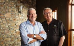 Vina Robles Owners Hans Nef and Hans Michel Winery Image