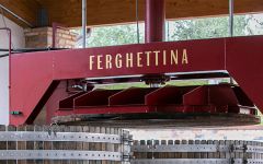 Ferghettina Grape Pressing Winery Image