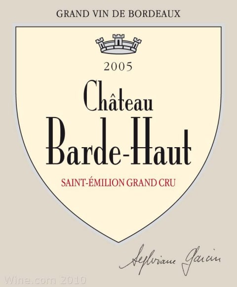 Chateau Barde Haut 2005 Front Label