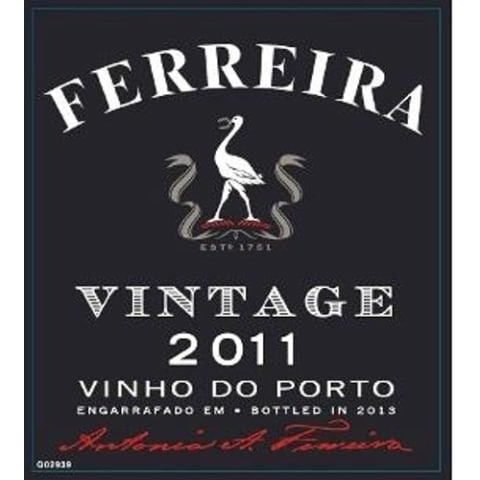 Ferreira Vintage Port 2011 Front Label