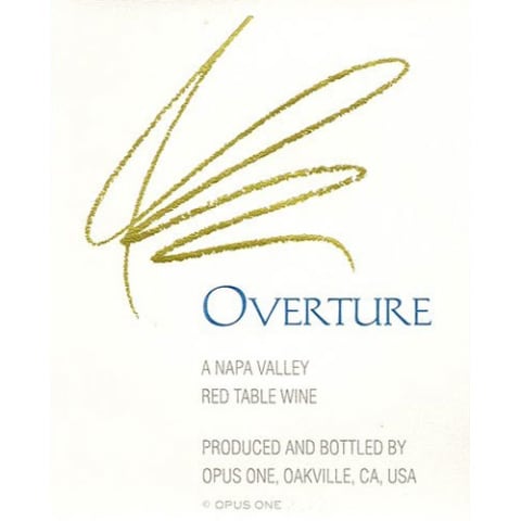 Opus One Overture Front Label