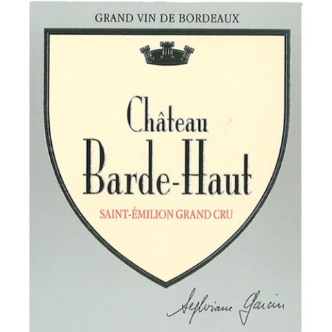 Chateau Barde Haut 2012 Front Label