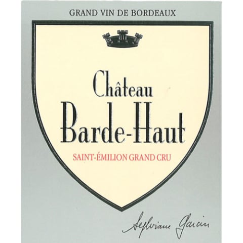 Chateau Barde Haut 2014 Front Label