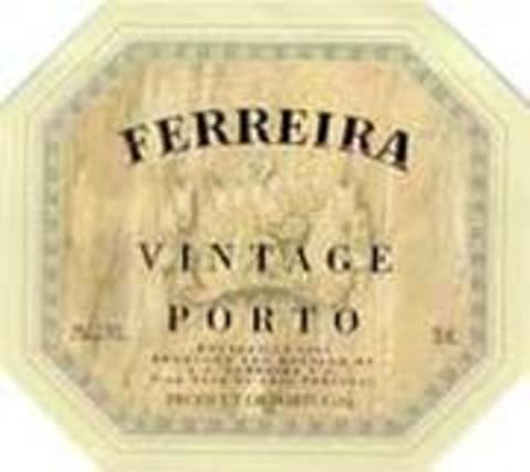 Ferreira Vintage Port 1995 Front Label