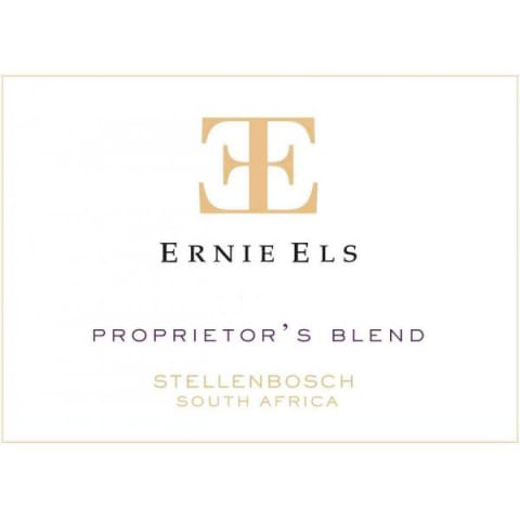 Ernie Els Proprietor's Blend 2014 Front Label