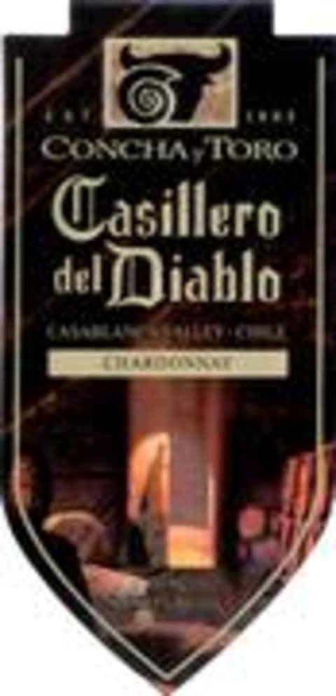 Casillero del Diablo Chardonnay 2001 Front Label