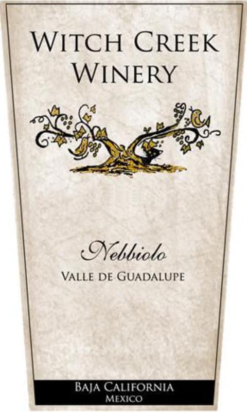Witch Creek Winery Nebbiolo 2013 Front Label