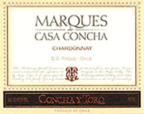 Concha y Toro Marques de Casa Concha Chardonnay 2003 Front Label