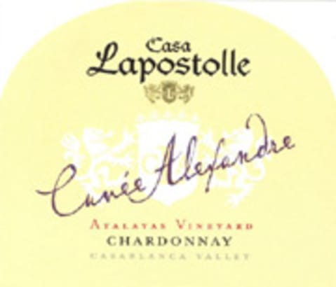 Lapostolle Cuvee Alexandre Chardonnay 2005 Front Label