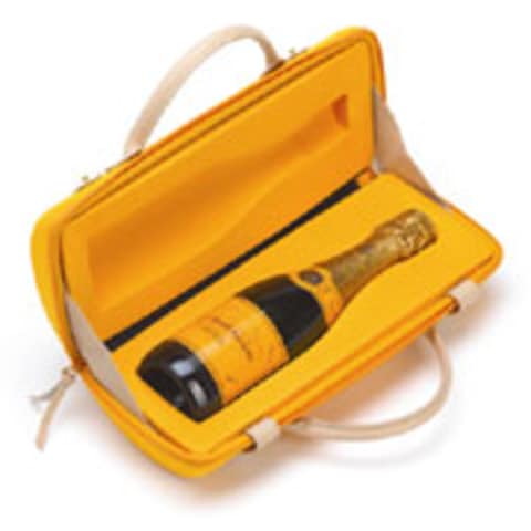 Veuve Clicquot Traveller (750ML bottle, 2 flutes & tote)