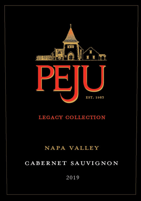 Peju Winery Legacy Collection Cabernet Sauvignon 2019 Front Label