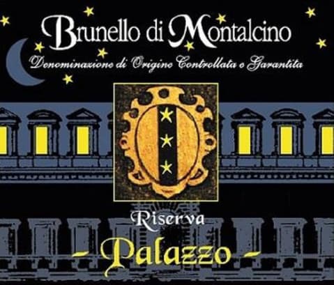 Palazzo Brunello di Montalcino Riserva 2013 Front Label
