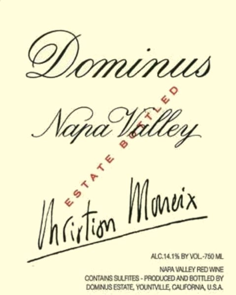 Dominus Estate (1.5 Liter Magnum) 2019 Front Label