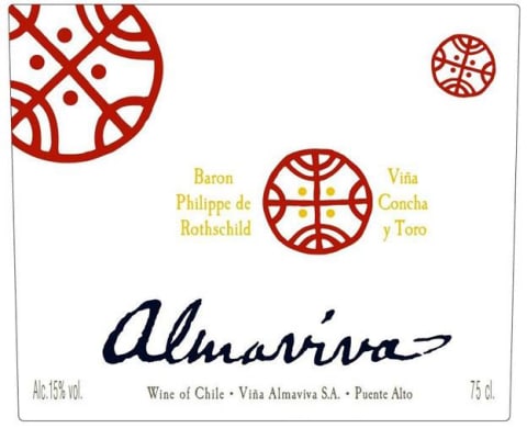 Almaviva 2016 Front Label