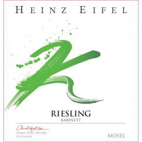 Heinz Eifel Mosel Riesling Kabinett 2021 Front Label