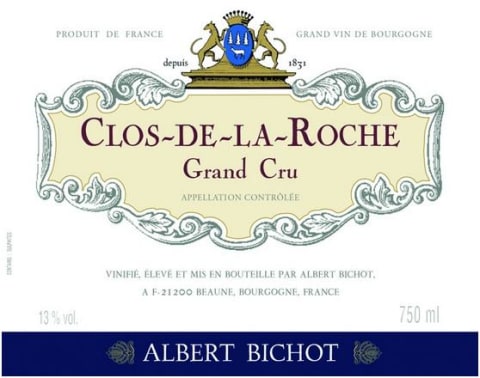 Albert Bichot Clos de la Roche Grand Cru 2018 Front Label