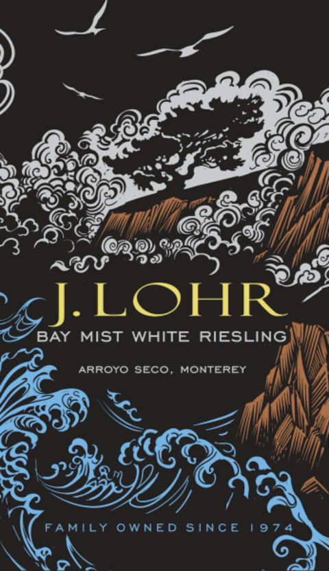 J. Lohr Bay Mist White Riesling 2021 Front Label