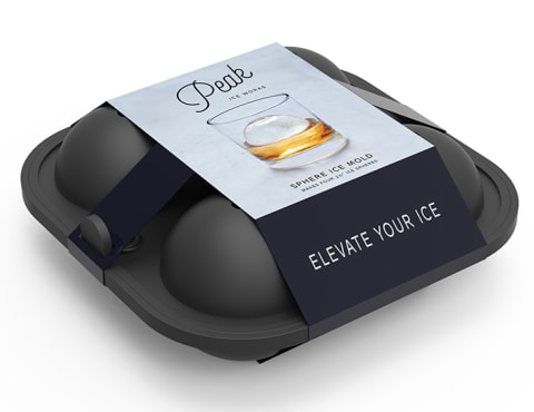wine.com W&P Sphere Ice Tray - Charcoal Gift Product Image