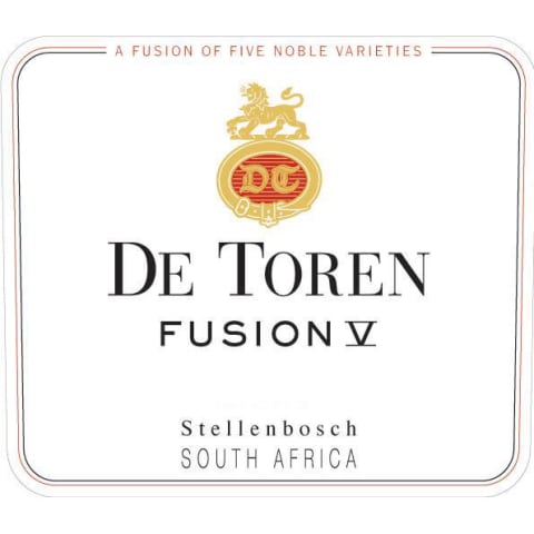 De Toren Fusion V 2018 Front Label