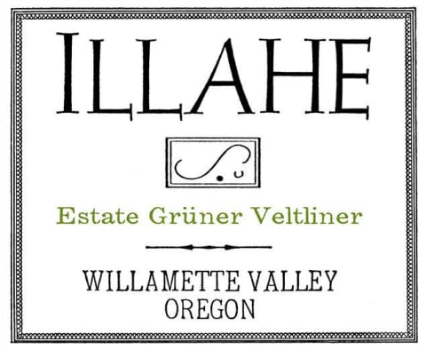 Illahe Vineyards and Winery Gruner Veltliner 2021 Front Label