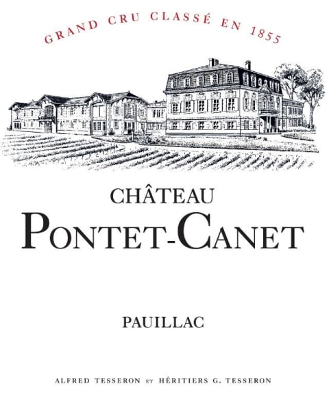 Chateau Pontet-Canet (Futures Pre-Sale) 2020 Front Label