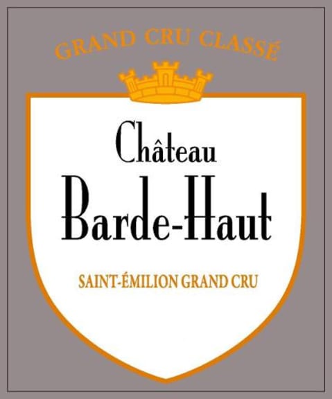 Chateau Barde Haut 2018 Front Label