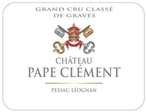 Chateau Pape Clement 2018 Front Label